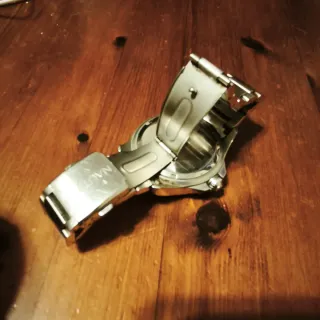 Orologio Nautica Uomo Nero/Argento