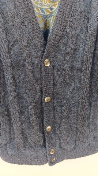 Rebeca de lana hombre