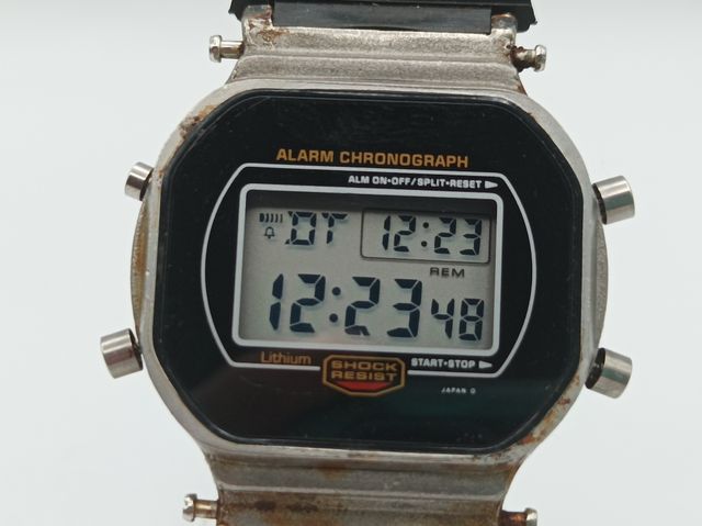 Casio DW-5700 Reloj Digital Vintage Japón 1987