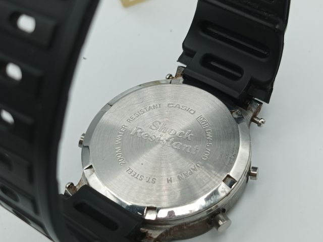 Casio DW-5700 Reloj Digital Vintage Japón 1987