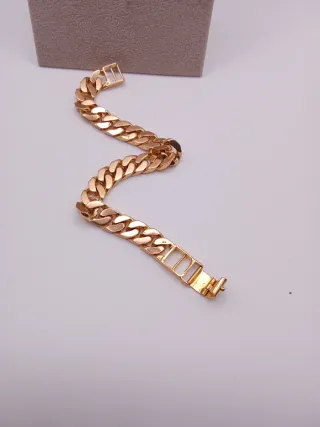 Pulsera Oro 18k Trenzada
