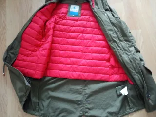 Abrigo El Ganso verde mujer