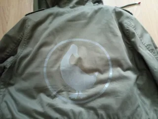 Abrigo El Ganso verde mujer