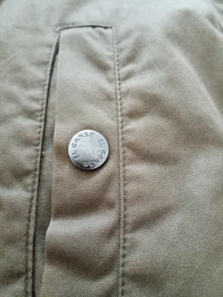 Abrigo El Ganso verde mujer