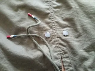 Abrigo El Ganso verde mujer