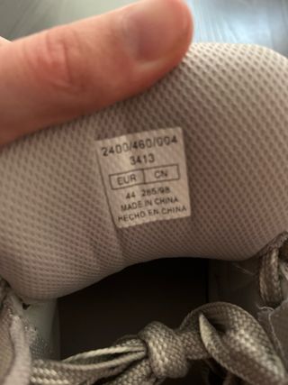 Zapatillas Bershka grises talla 44