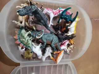 Lote Animales Zoo y Dinosaurios Juguete