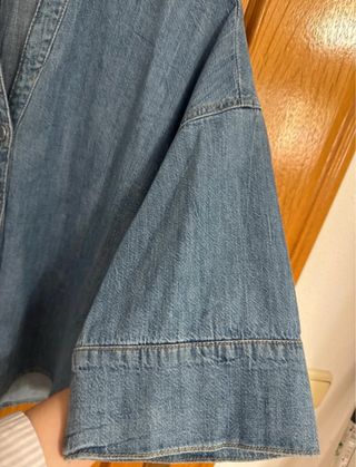 Camisa vaquera oversize ZARA