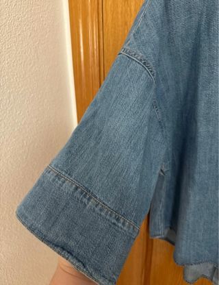 Camisa vaquera oversize ZARA