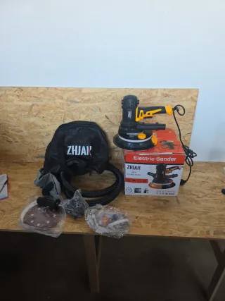 Lijadora Eléctrica ZHIAN con Accesorios