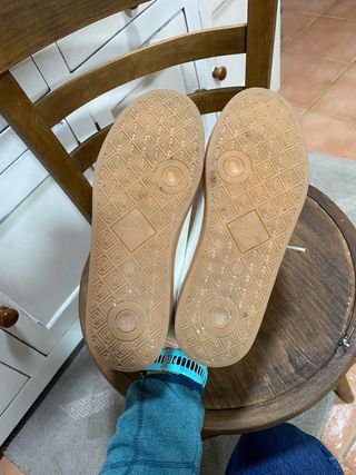 Zapatillas Kappa Blancas y Verdes