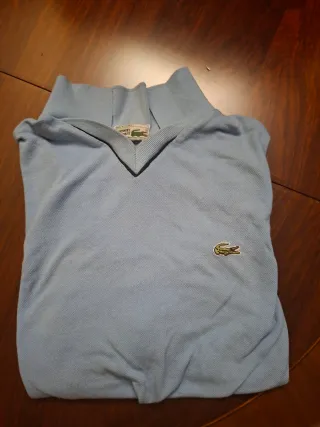 Polo Lacoste Talla L Azul