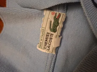 Polo Lacoste Talla L Azul