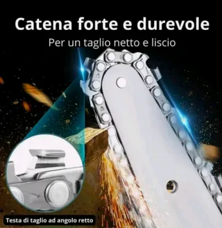 Kit Potatura Cesoia + Sega 6 2 Batterie 48V