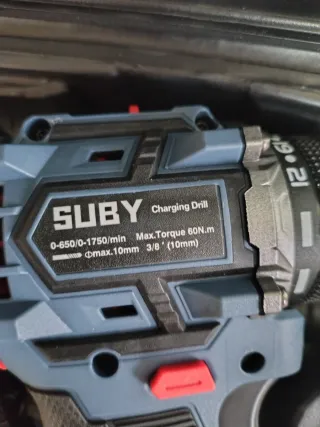 Taladro Atornillador Suby 21V