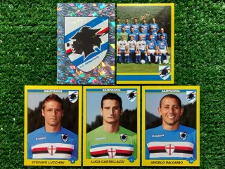 5 figurine Sampdoria Calciatori Panini 2009/10