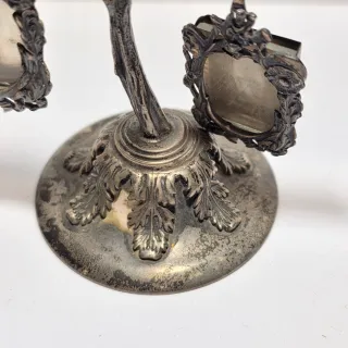 Albero porta foto in argento 925