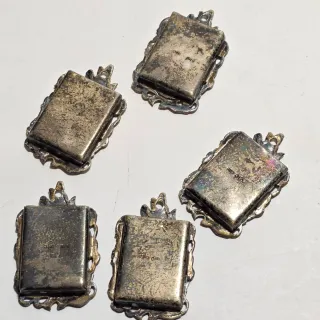 Albero porta foto in argento 925