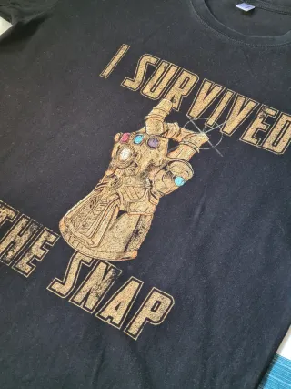 Camiseta Chasquido de Thanos