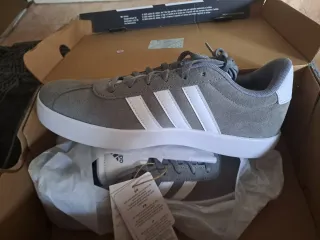 Zapatillas Adidas VL Court 2.0 Gris/Blanco