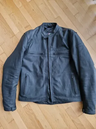 Chaqueta de cuero para moto talla L