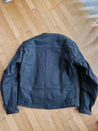 Chaqueta de cuero para moto talla L