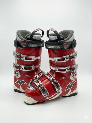 Botas de esquí Nordica Driver rojas
