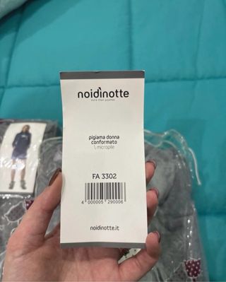 Pigiama donna micropile vestaglia grigio/rosso XXX