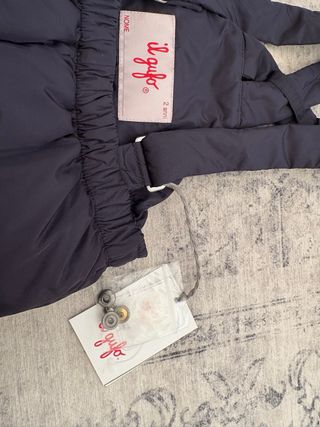 Completo neve Il Gufo blu notte giacca e salopette