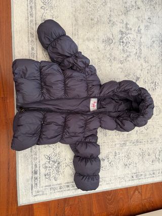 Completo neve Il Gufo blu notte giacca e salopette