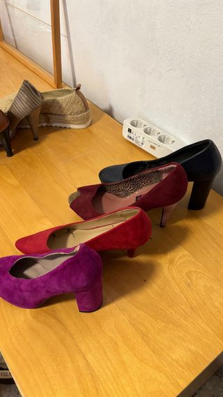 Zapatos de tacón mujer (varios colores)