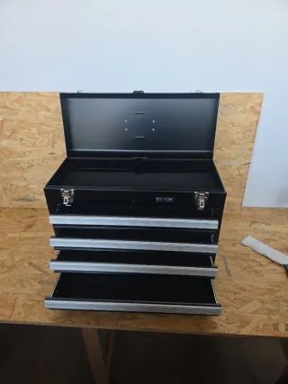 Maletín Herramientas VEVOR Negro