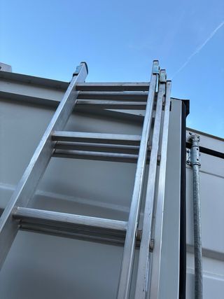 Escalera KRAUSE 3 tramos metálica