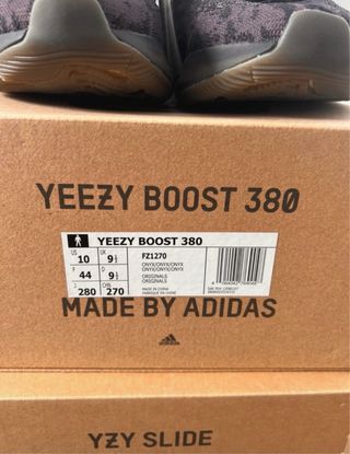 Adidas Yeezy Boost 380 Onyx Talla 44