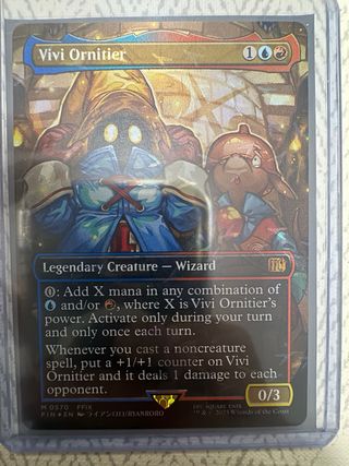 Carta Magic Vivi Ornitier Foil FFIX en inglés