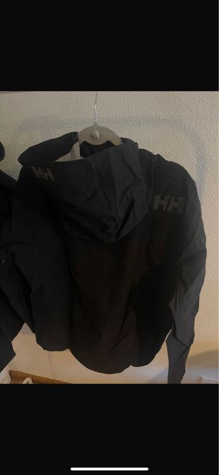 Chubasquero Helly Hansen Negro Talla M