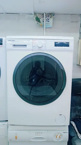 Lavadora ICECOOL Blanca con secadora