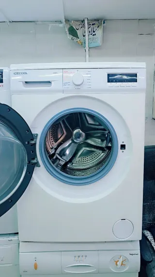 Lavadora ICECOOL Blanca con secadora