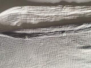 Funda nórdica gris texturizada