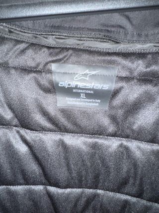 Chaqueta Moto Alpinestars Talla XL Negra