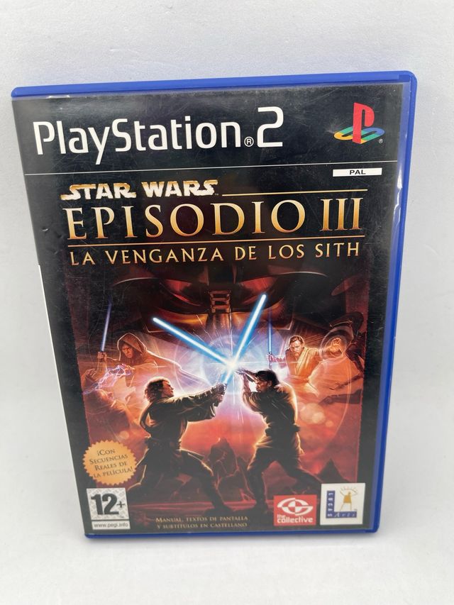 Star Wars Episodio III PS2 La Venganza de los Sith