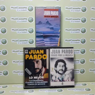 Lote JUAN PARDO Cinta Cassette