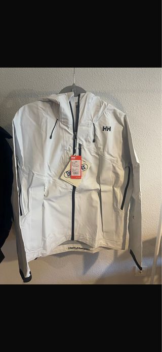Chubasquero Helly Hansen Blanco Talla L