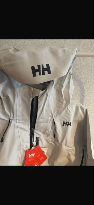 Chubasquero Helly Hansen Blanco Talla L
