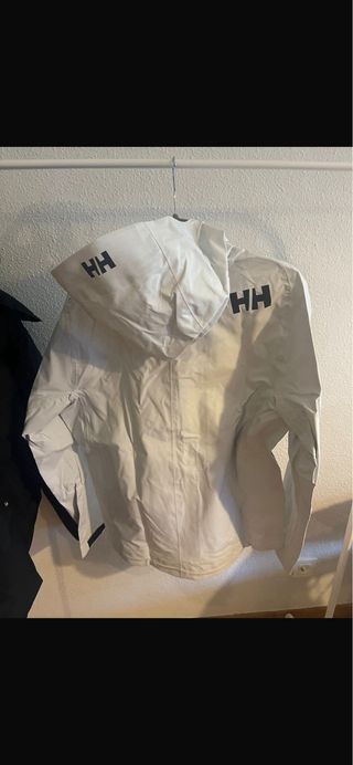 Chubasquero Helly Hansen Blanco Talla L