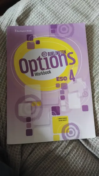 Libro Biología y Geología, Matemáticas e Ingles 4º