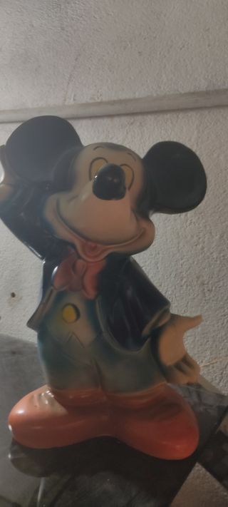 Figura antigua de Mickey Mouse