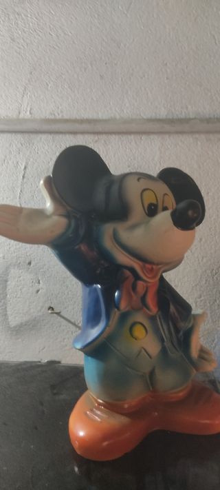 Figura antigua de Mickey Mouse