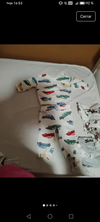 Chándal bebé coches