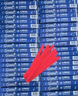 Lote de limas de uñas Gamo